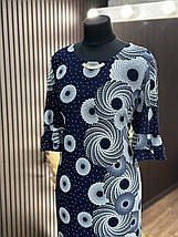 Стильна жіноча сукня, тканина "Трикотаж Масло" 56, 58 розмір 56, фото 4