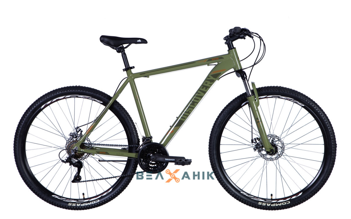 Велосипед 29" Discovery BASTION AM DD (рама 21") хакі