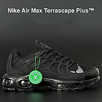 Мужские легкие стильные кроссовки Nike Air Max Terrascape Plus , качественные черные