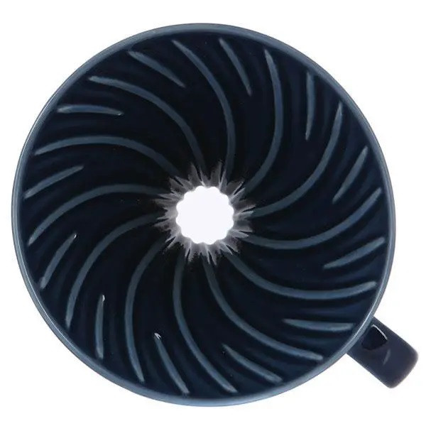 Керамический Пуровер Hario V60 02 Indigo Blue Cиний