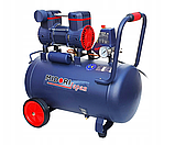 Безмасляний компресор для гаража Midori MJ1002OD 24л 8 бар компресор 24л безмасляний для майстерні, фото 4