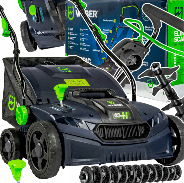 Аэратор, скарификатор Wuber 36см 1600Вт (Польша)