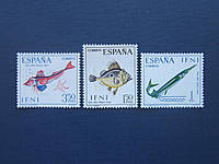 3 марки Ифни (Испанская Африка) 1967 фауна рыбы MNH