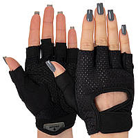 Перчатки для фитнеса и тренировок Zelart BC-8304 размер XL цвет черный un