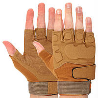 Тактичні рукавички з відкритими пальцями BLACKHAWK BC-4380 розмір L колір хакі un