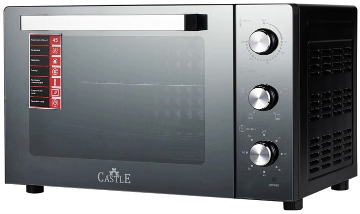 Електродуховка Castle CPE-45B 45 л Black