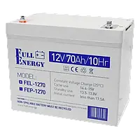 Full Energy FEL-1270 12V 70 Ah Акумулятор гелевий