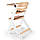 Стульчик для кормления KiderKraft Enock Natural White, фото 7