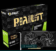 Видеокарта GTX 1660Ti Palit Dual.