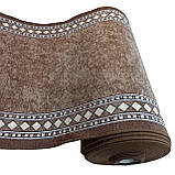 Килимова доріжка Dinarsu Epik коричнева шириною 80 см, фото 6