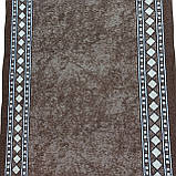 Килимова доріжка Dinarsu Epik коричнева шириною 80 см, фото 7