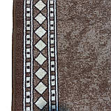 Килимова доріжка Dinarsu Epik коричнева шириною 80 см, фото 8