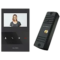 Slinex ML-16HD(Black)+SQ-04M(Black) Комплект відеодомофону
