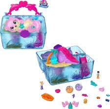 Ігровий набір Поллі Покет  Polly Pocket  Sparkle Cove Adventure Treasure Chest Сундук с сокровищами HKV47