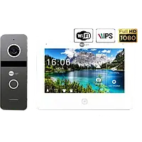 Домофон для дома Neolight NeoKIT HD Pro WF Graphite с цветным дисплеем, видеодомофон с Wi-Fi