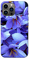 Чехол IBANAN Фиолетовый сад для iPhone 13 Pro Max (6.7"")