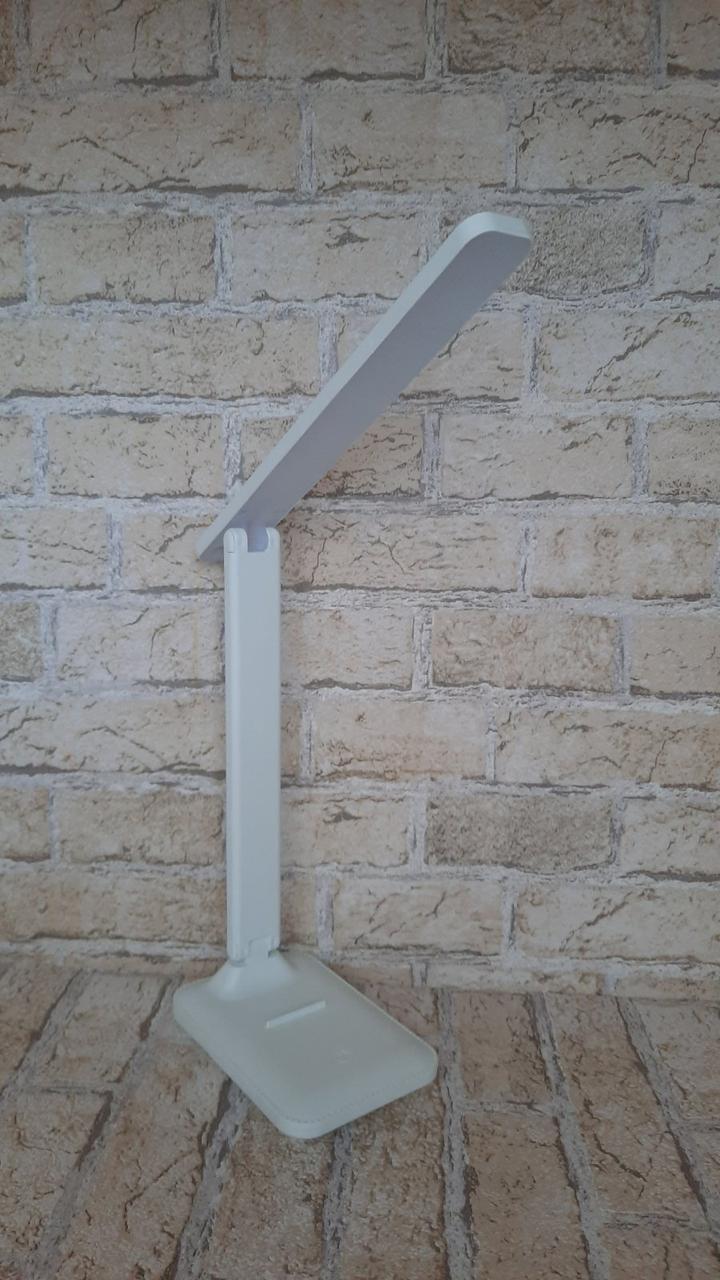 Світлодіодний настільний LED світильник від мережі 5V білий
