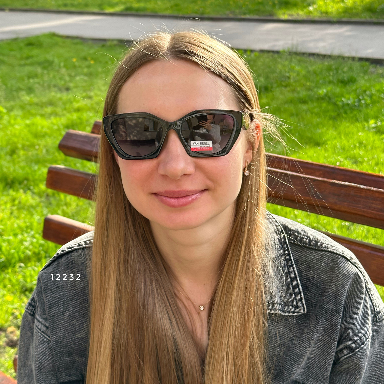 Трендові сонцезахисні окуляри з поляризованою лінзою, фото 1