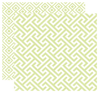 Бумага для скрапбукинга двухсторонняя Sprig Geometric, 30х30 см, SEST13006