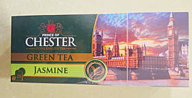 Чай Chester Jasmine 25 пакетів зелений
