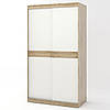 Шафа-купе Еверест Соната 1200 дводверна 120х60х217 дуб сонома+білий (DTM-2392), фото 2