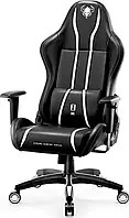 Компьютерное кресло для геймера Diablo Chairs X-One 2.0 King Size Black/White