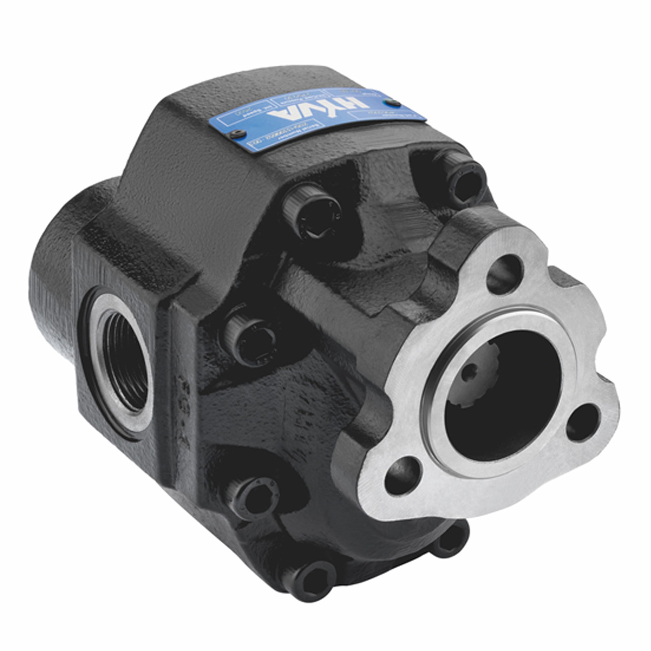 Насос шестеренний 61 л HYVA 14563061 (3 болти UNI, Birotational), фото 1