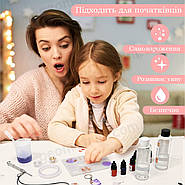 Великий набір | 245 предметів | для виготовлення прикрас і біжутерії з епоксидної смоли | для новачка, фото 10
