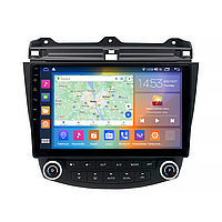 Штатная магнитола Lesko для Honda Accord VII 2002-2006 экран 10" 2/32Gb CarPlay 4G Wi-Fi GPS Prime - htpk