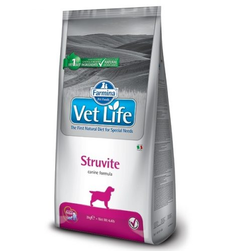Диета корм для собак Farmina Vet Life Struvite (Urinary) для схильних до сечокам’яної хвороби - 2 кг