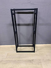 Дровниця металева 81х38х20см в стилі лофт