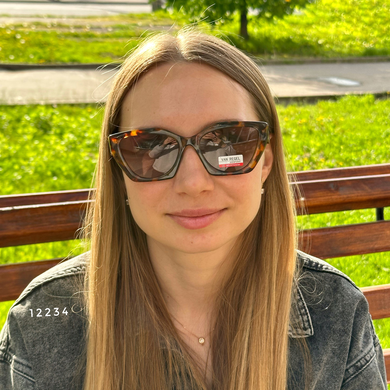 Сонцезахисні окуляри з поляризованою лінзою, фото 1