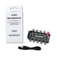 Контролер Zalman PWM,10 FH 10 fans, 3/4 pin, SATA