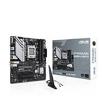 Материнcька плата ASUS PRIME B650M-A WIFI II sAM5 B650 4xDDR5 M.2 D-Sub HDMI DP WiFi BT mATX