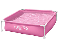 Детский каркасный бассейн Intex 57172 PN, 122х122х30 см, 337 л, вес: 4.9 кг, от 3-х лет
