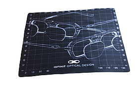 Серветка для окулярів, чорно-біла 1 шт.