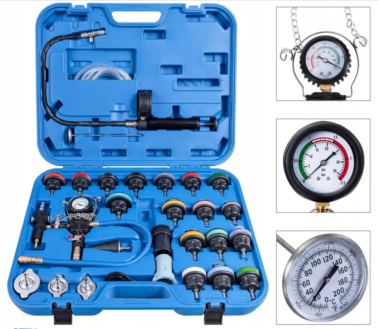 Тестер герметичності охолодження двигуна 28 елементів Falcon F06154