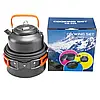 Набір туристичного металевого посуду для походів Camping cooking, фото 7