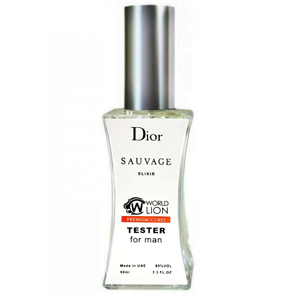 Dior Sauvage Elixir ТЕСТЕР Premium Class мужской 60 мл - фото 2 - id-p2198846737