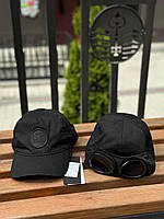 Кепка C.P. Company / Кепка Компані / Чорна кепка C.P. COMPANY / Чоловіча чорна кепка