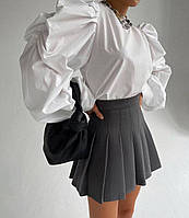 Стильная повседневная юбка с шортиками 40-44