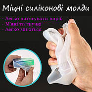 Набір професійних молдів для епоксидної смоли | 28 в 1 | молди, мірний стакан, піпетки, палички, фото 5