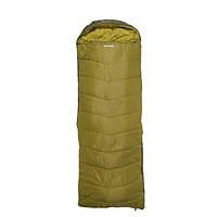 Спальный мешок Pinguin Blizzard (4/-1°C), 190 см (Wide) - Left Zip, Khaki (PNG 239744)(5284347651756)