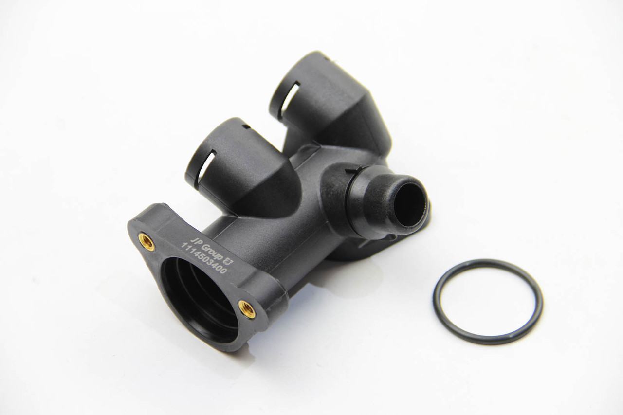 Фланець охолоджувальної рідини passat b5/audi a4/a6 1.8t 96>00, JP Group (1114503400), фото 1