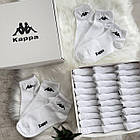 Чоловічі короткі шкарпетки Kappa 30 пар чорні Каппа подарунковий набір шкарпеток, фото 2