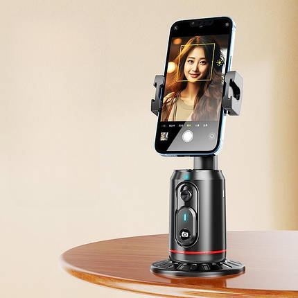 Розумний монопод, настільний стабілізатор з автофокусом для смартфона 360°, фото 1