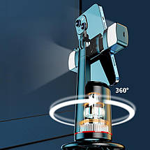 Розумний монопод, настільний тримач з автофокусом та LED-підсвіткою для смартфона 360°, фото 2