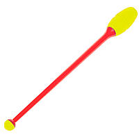 Булава для художественной гимнастики Zelart C-6175 цвет красный-желтый un
