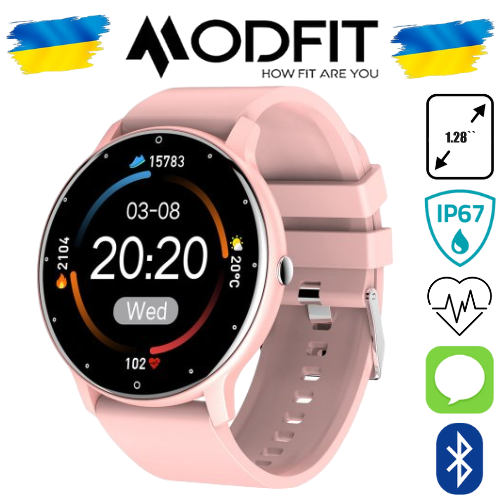 Жіночий смарт-годинник Modfit Business Pink