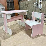 Дитячий комплект стіл та стілець "LITTLYOU" від 2 до 5 років, фото 6